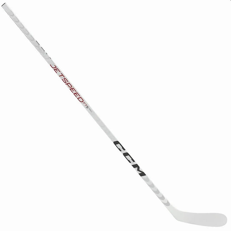 Droite Crosse de hockey CCM Jetspeed FT5 Pro North Edition Blanc «Pr