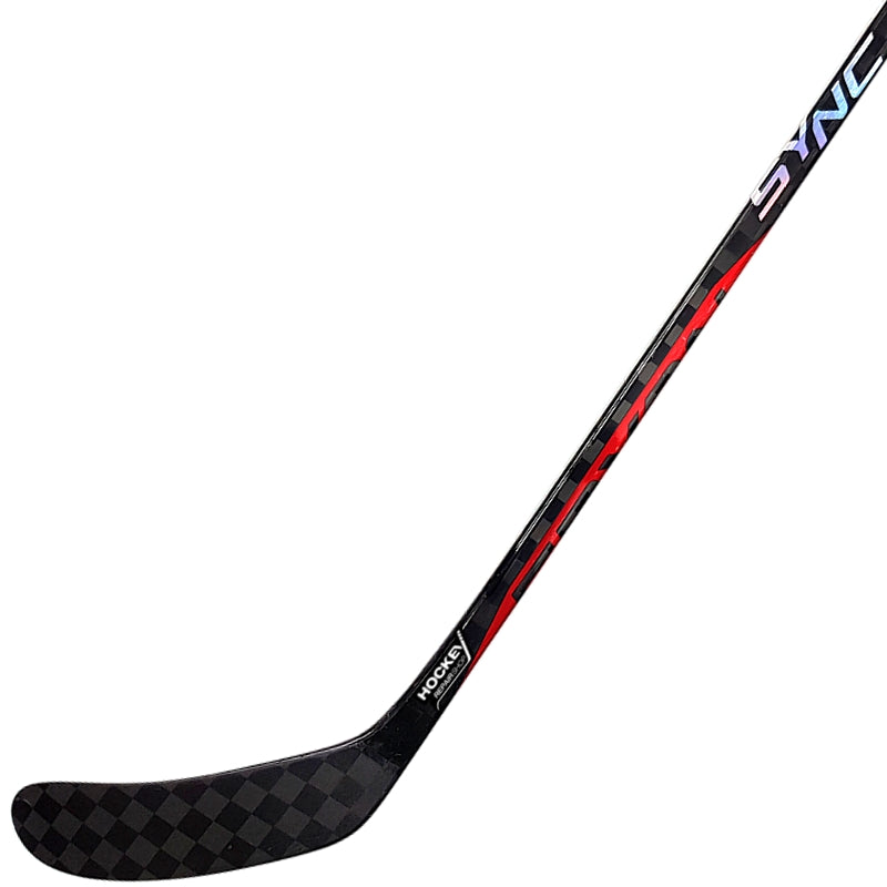 Left - Bauer Nexus Sync Refurbished Hockey Stick - Senior - Red - Ches ...